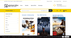 Desktop Screenshot of gamerobo.com