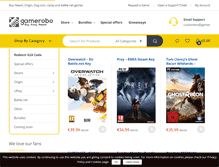 Tablet Screenshot of gamerobo.com